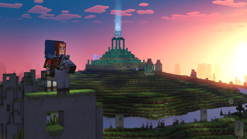 Minecraft Legends beacon