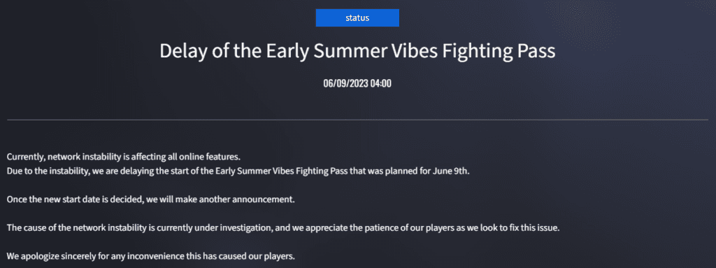 Street Fighter 6 battle pass delayed