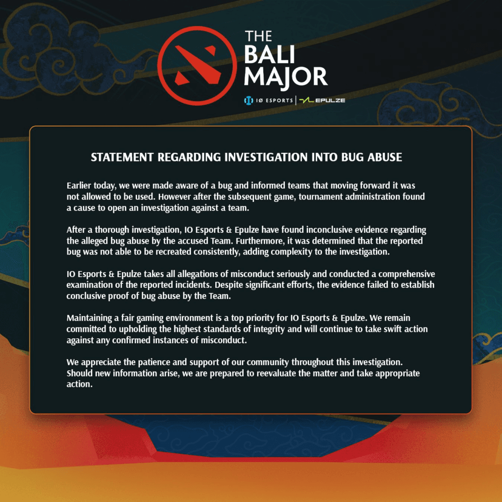 Bali Major Azure Ray bug ruling