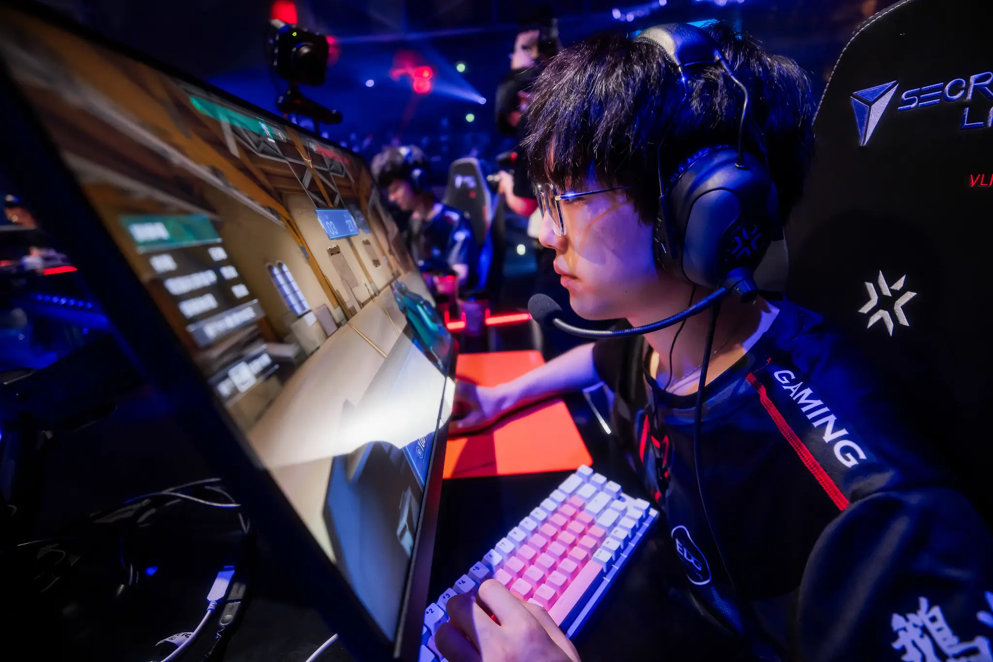 Zhang "Smoggy" Zhao of EDward Gaming competes at VALORANT Masters Tokyo Brackets Stage at Tipstar Dome Chiba on June 20, 2023 in Tokyo, Japan.