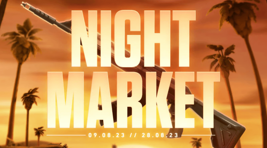 Valorant Night Market poster