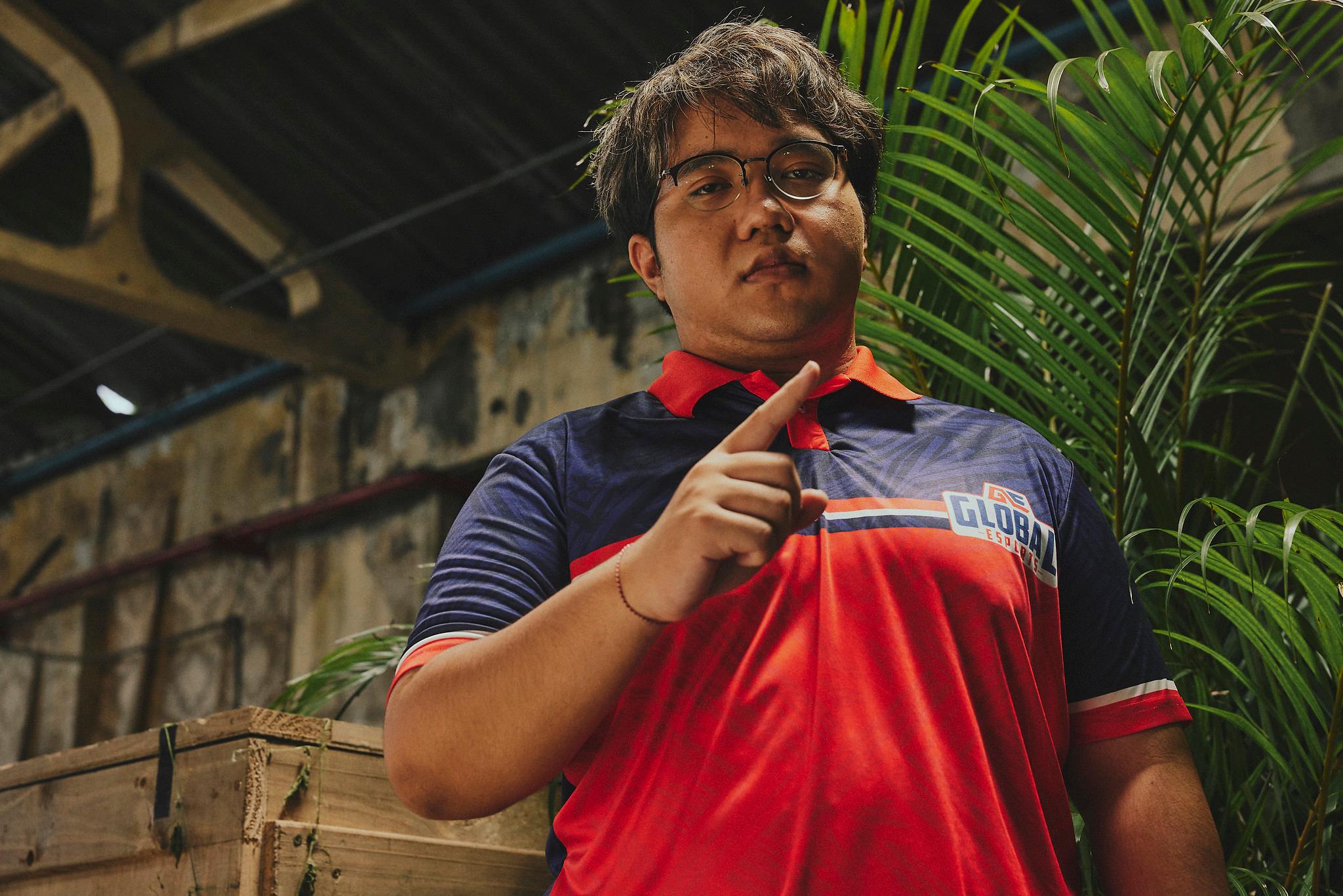 Cahya "Monyet" Nugraha of Global Esports poses during the VALORANT Champions Tour 2023: LOCK//IN features day on February 17, 2023 in Sao Paulo, Brazil.