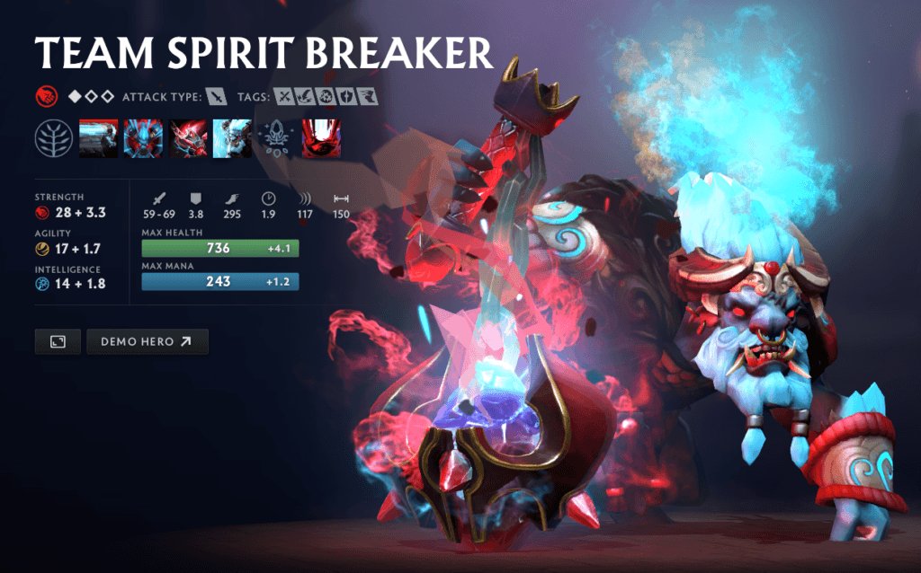 Team Spirit Breaker Dota 2