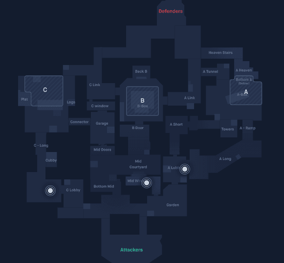 Haven map callouts