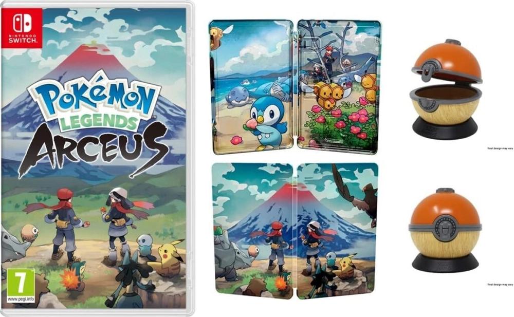 Amazon UK is offering Pokemon Legends: Arceus pre-order bonuses