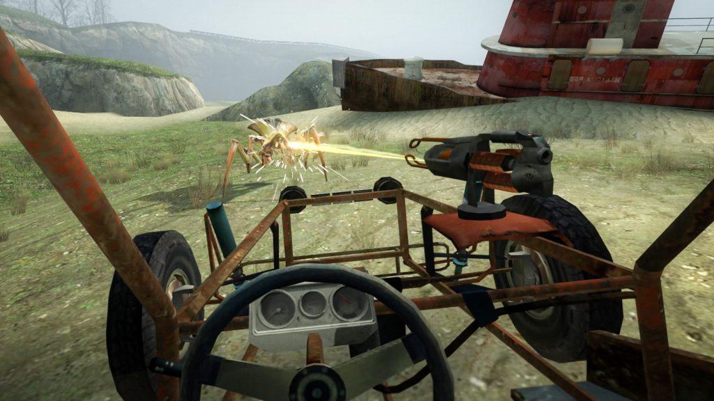 Half-Life 2 VR vehicles