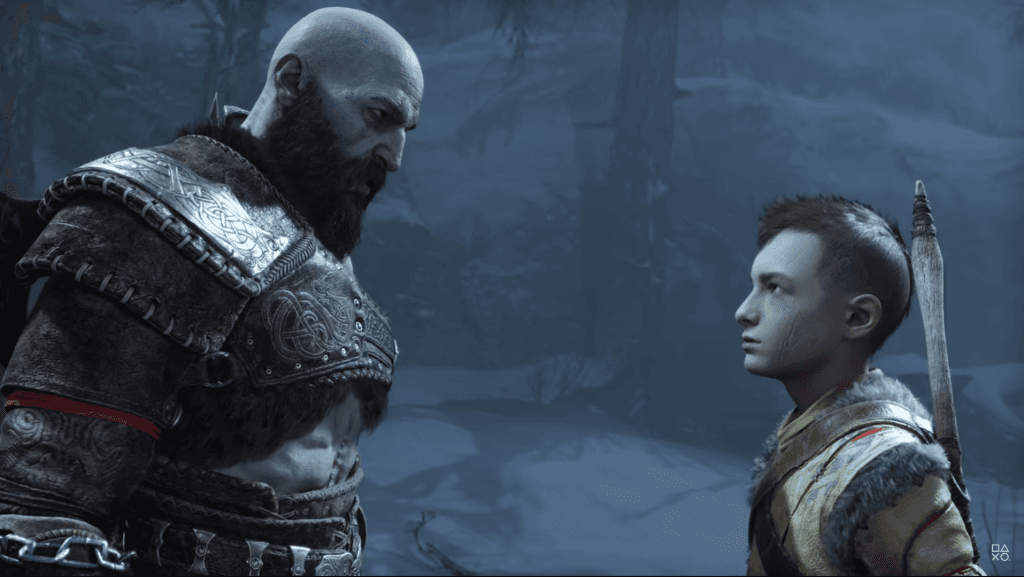 God of War Ragnarok Atreus and Kratos