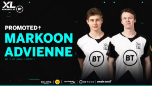 Excel to promote Markoon, Advienne for LEC Summer Week 4