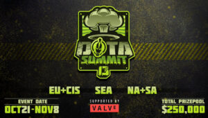 Dota Summit 13 Online announced, event supported by Valve