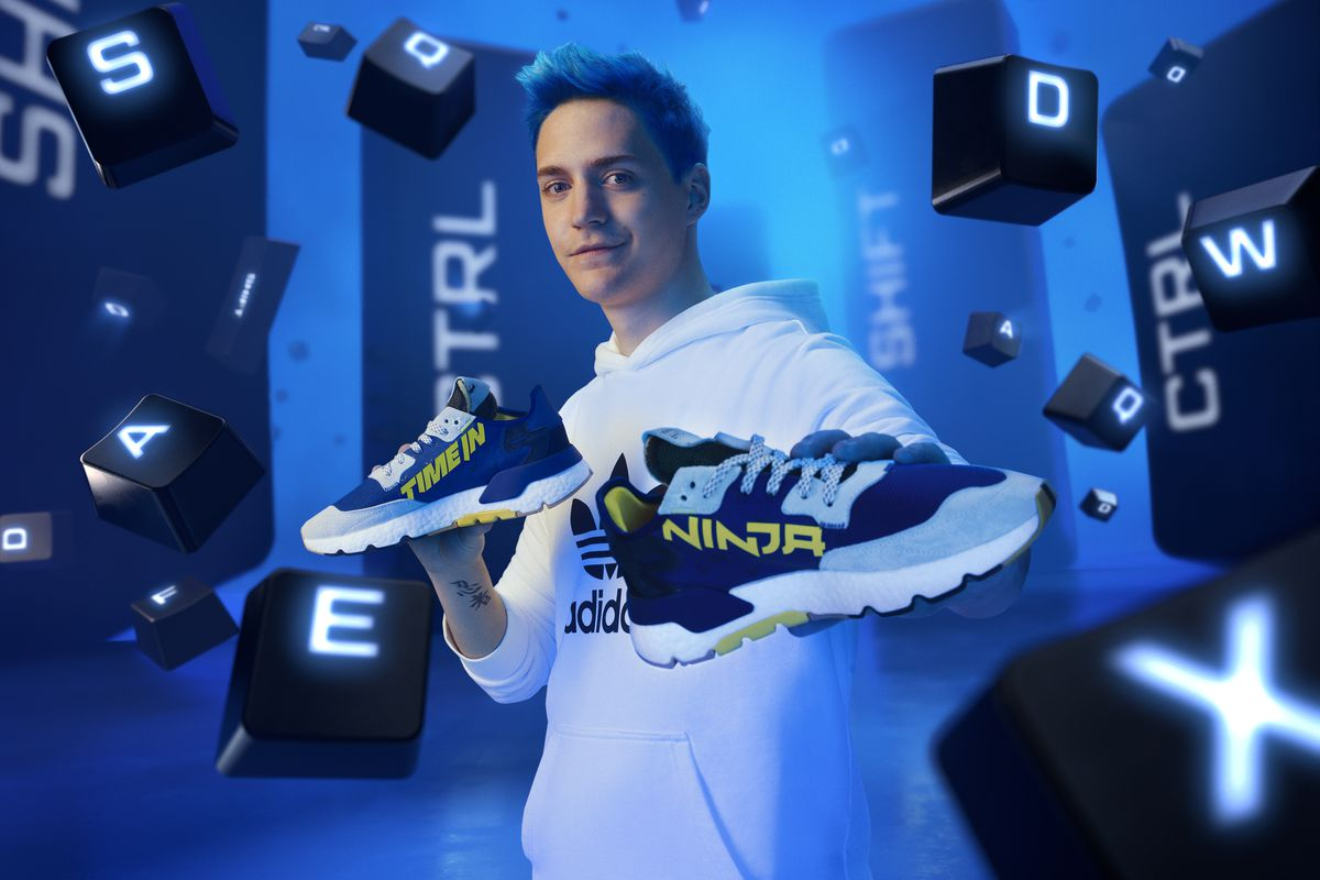 Fortnite star Ninja announces launch date for Time In Adidas shoes 
