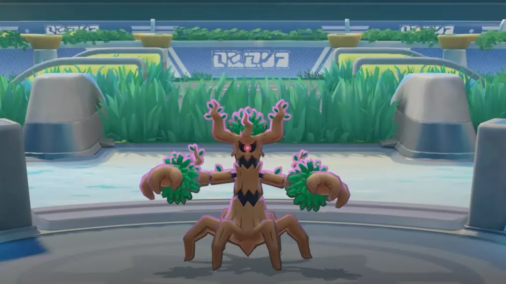 Trevenant in Pokemon Unite.