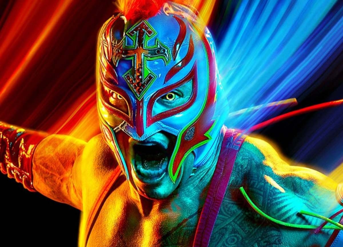 Rey Mysterio on WWE 2K22 cover