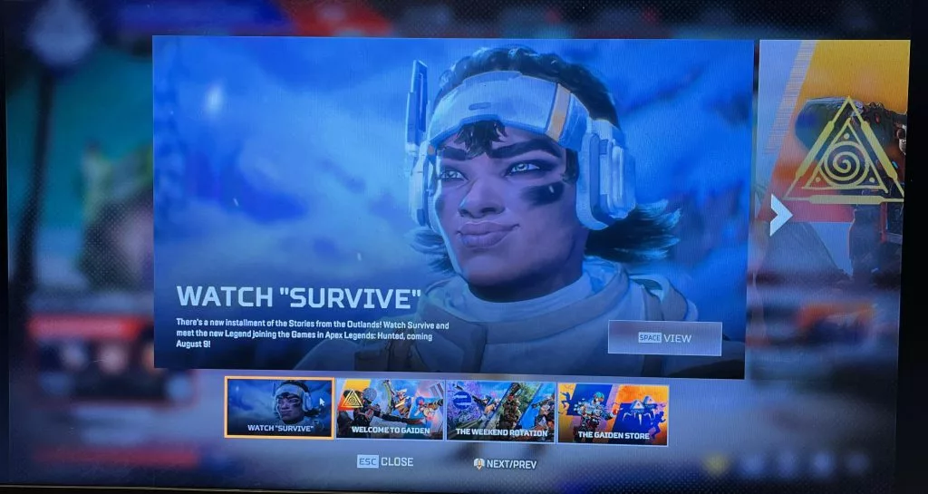 Vantage Apex Legends