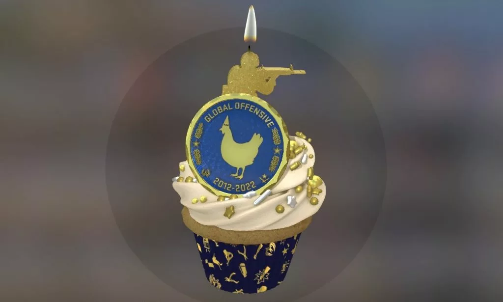 CSGO 10th birthday coin