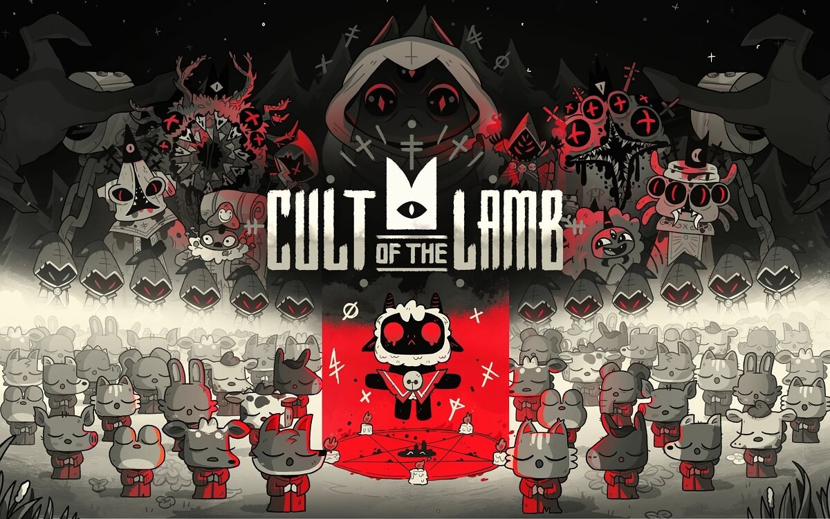 Cult of the Lamb splash art