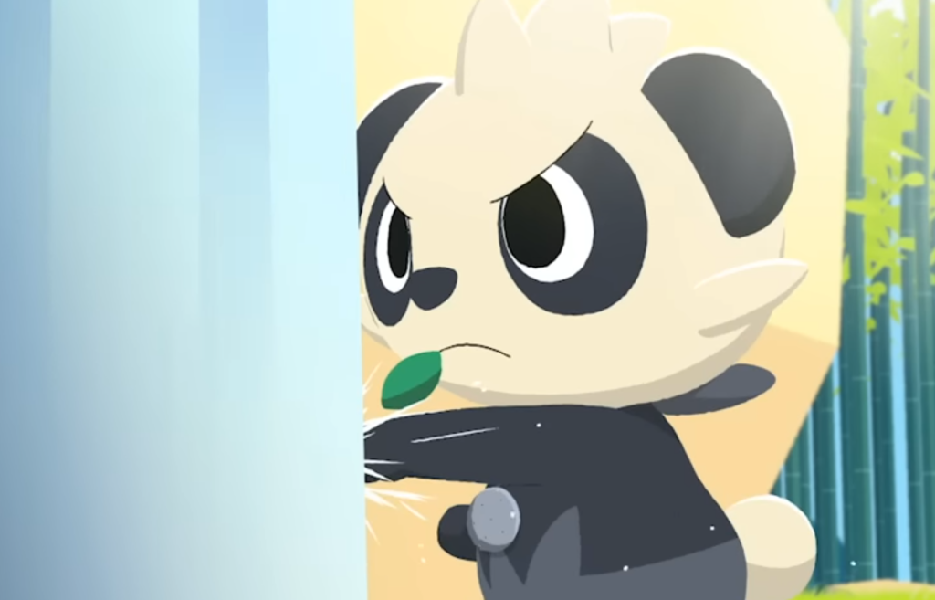 pancham panda pokemon