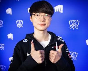 Faker becomes first LoL pro to play 100 Worlds games