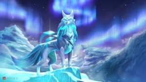 Diretide battle pass out for Dota 2 with Crystal Maiden persona