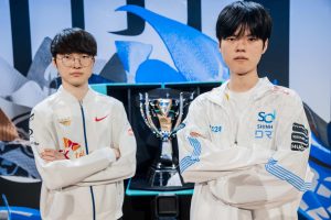 Here’s what Faker said to Deft about winning Worlds