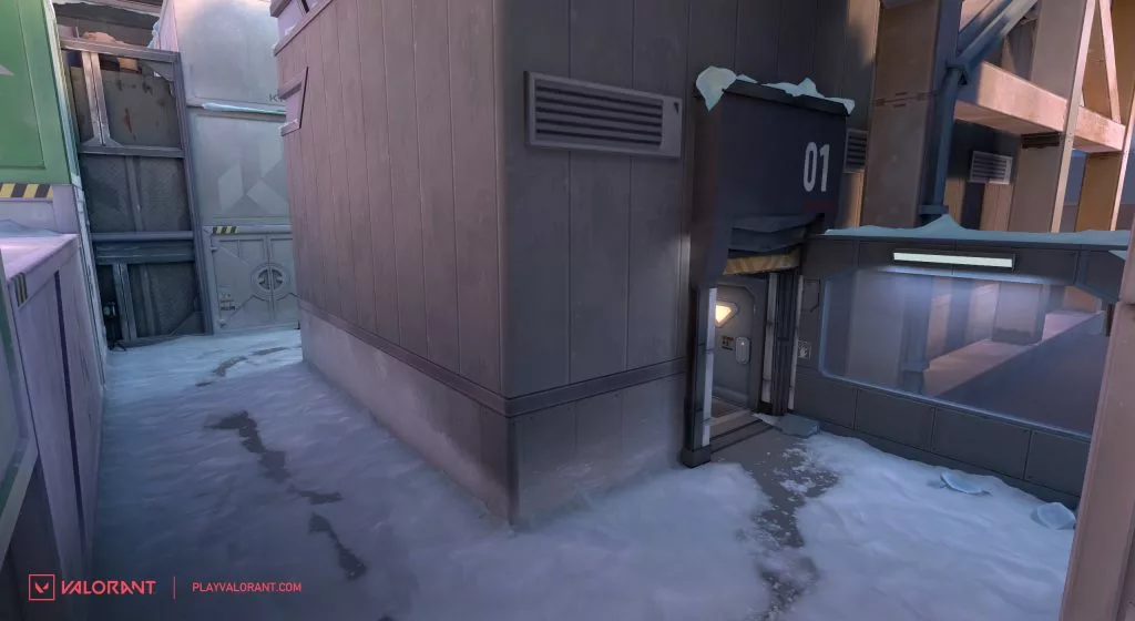 Valorant map Icebox
