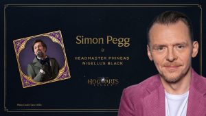 Who does Simon Pegg play in Hogwarts Legacy?