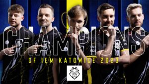 G2 Esports breaks the curse and wins IEM Katowice 2023
