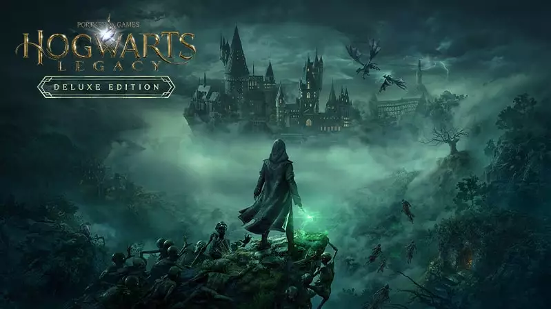 Hogwarts Legacy deluxe edition art