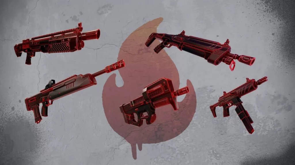 Fortnite Most Wanted exotic weapons