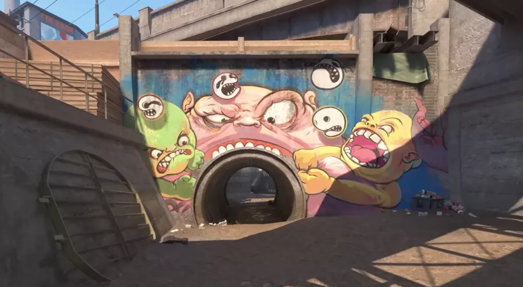 Counter-Strike 2 map Overpass