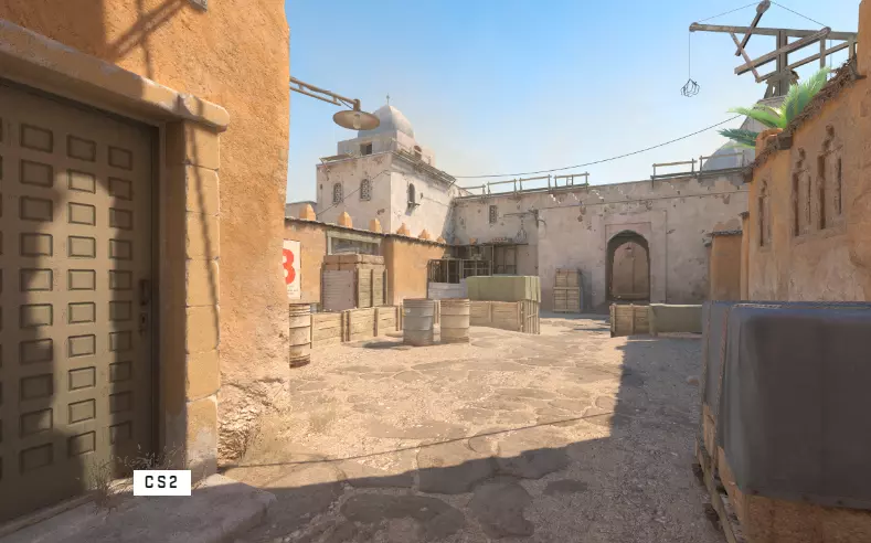 Counter-Strike 2 map Dust 2