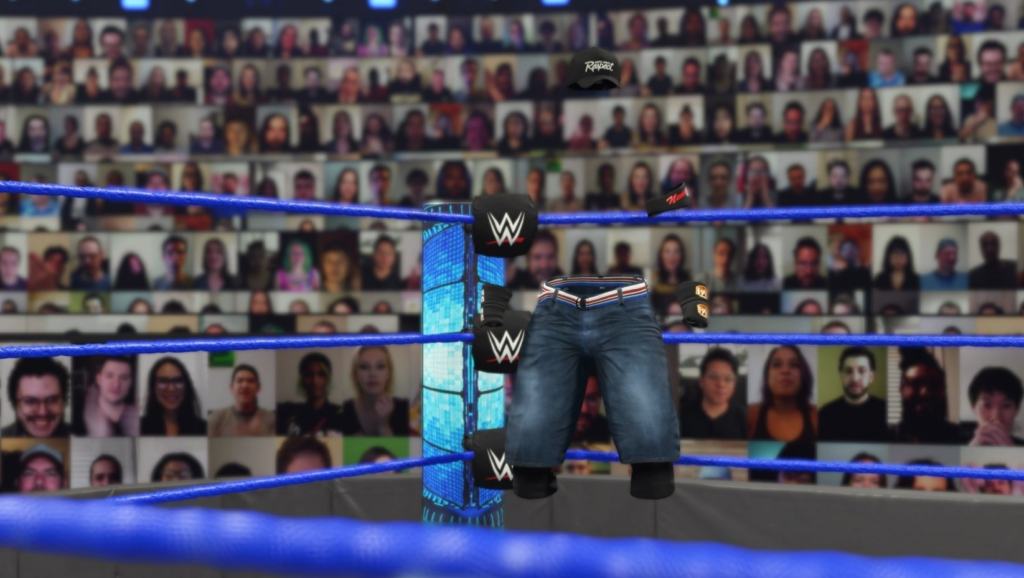 WWE 2K23 John Cena invisible
