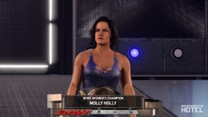 How to unlock Molly Holly in WWE 2K23?