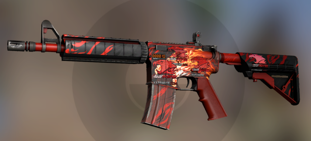 M4A4 Howl sold for $215,000