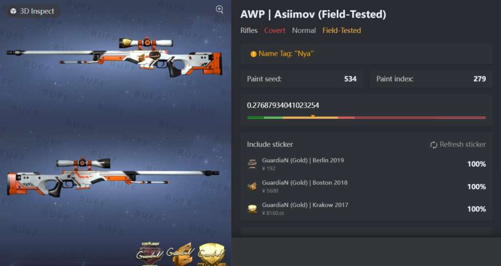 GuardiaN AWP for sale