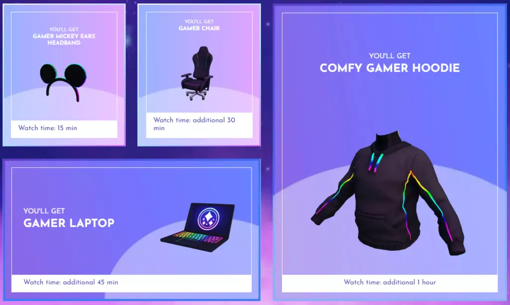 Disney's Dreamlight Valley Twitch drops