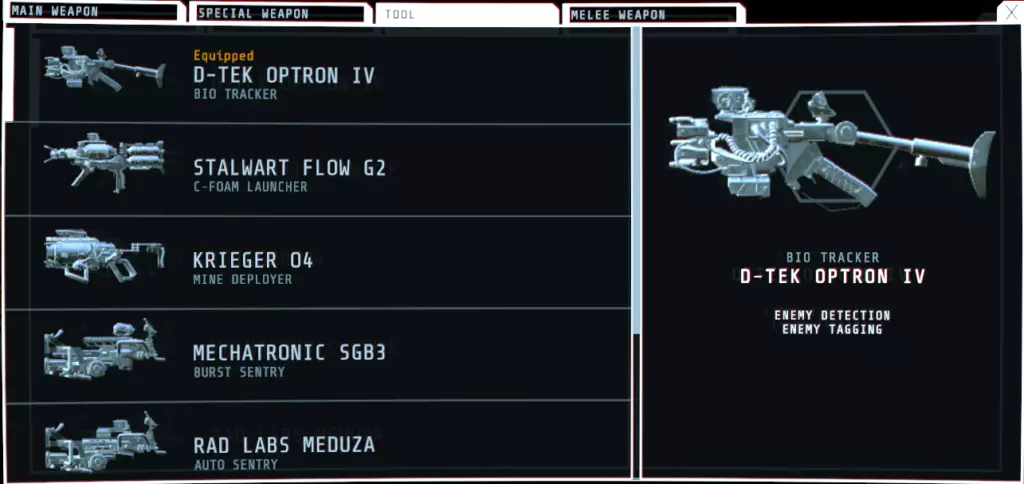GTFO tools Bio Tracker
