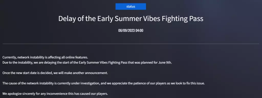 Street Fighter 6 battle pass delayed