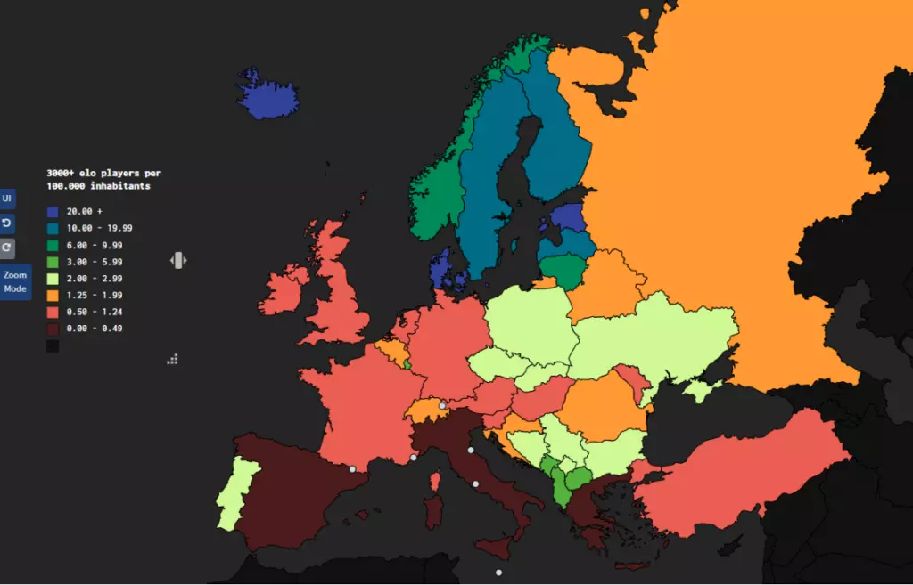 Best EU country for CSGO FACEIT ELO