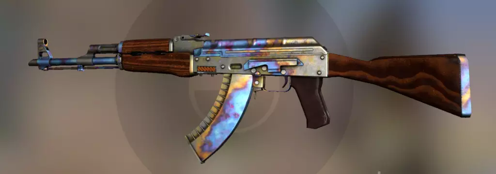 ohnePixel case opening AK-47 | Case Hardened
