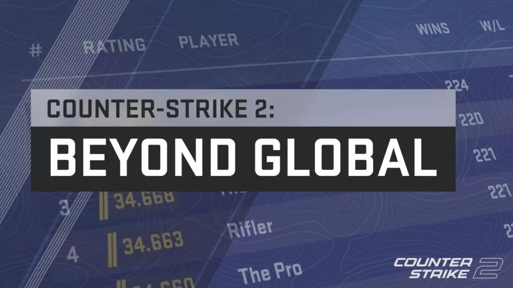 CS2 rank changes