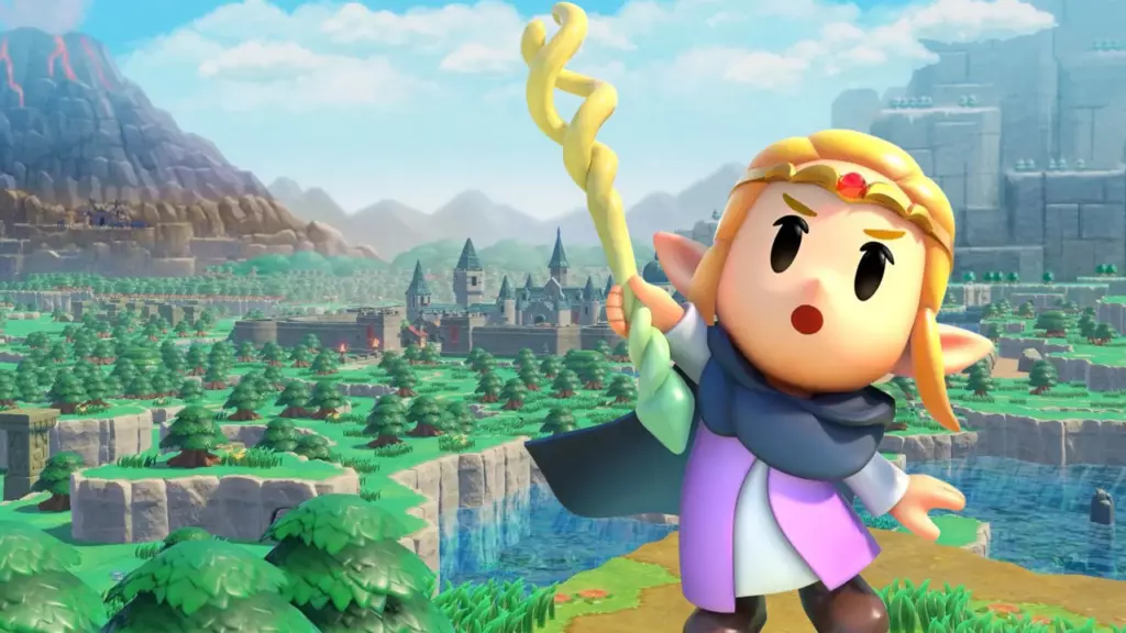 Zelda being the main character, protagonist of Legend of Zelda Echoes of Wisdom