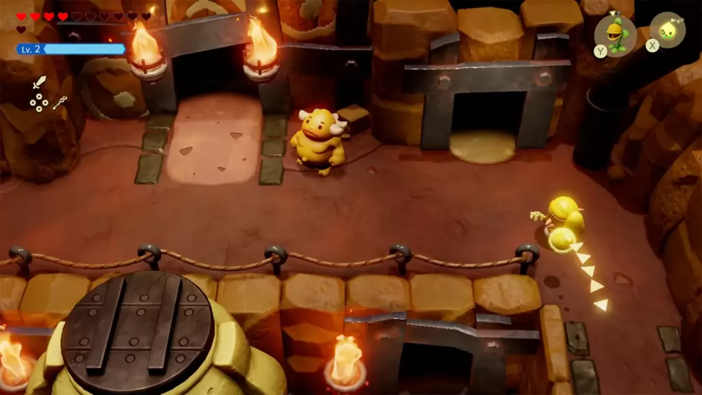 Echoes of Wisdom the Fireworks Artist side quest room