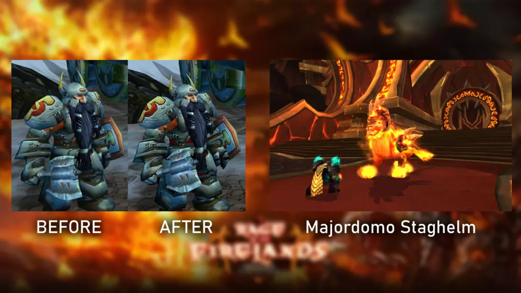 WoW Rage of the Firelands two notable features in