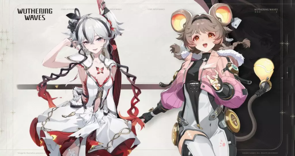 The two new resonators coming in Version 1.4 of Wuthering Waves, no details found yet