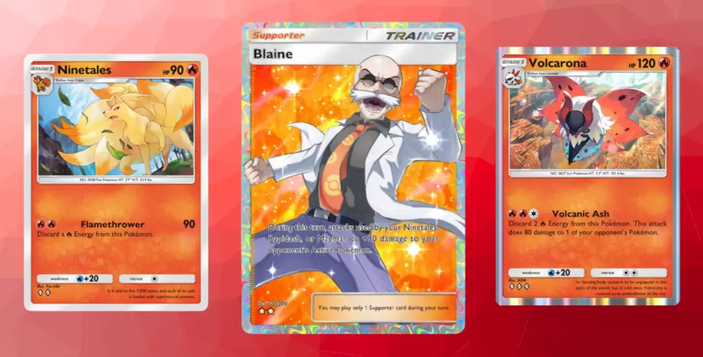 A Blaine deck build to counter Celebi ex.