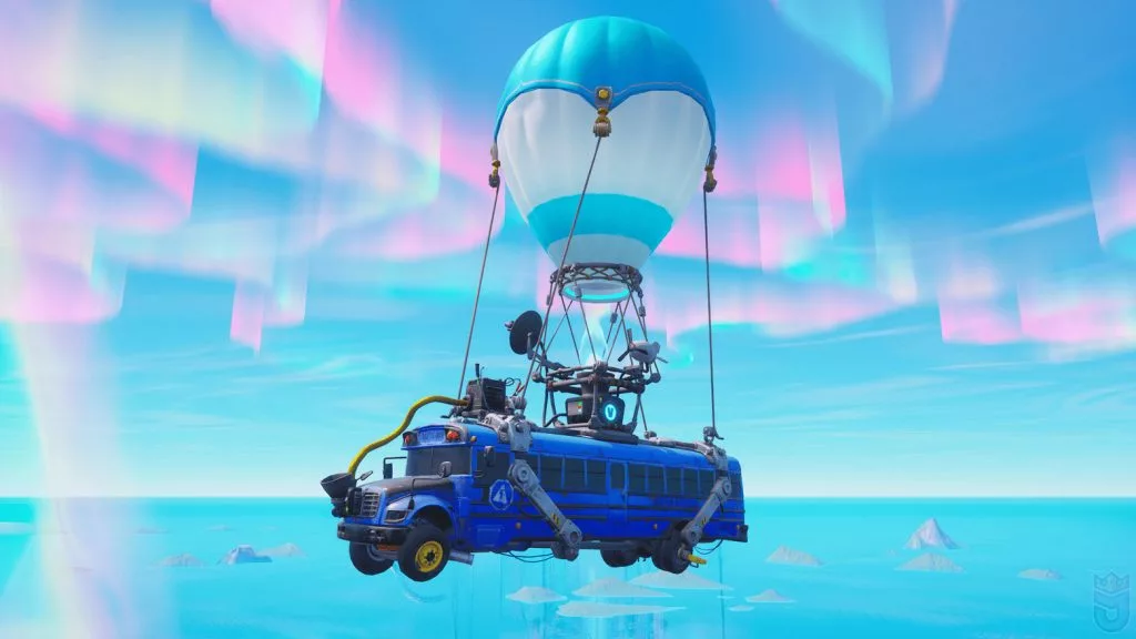 Spectate from the Fortnite Battle Bus.