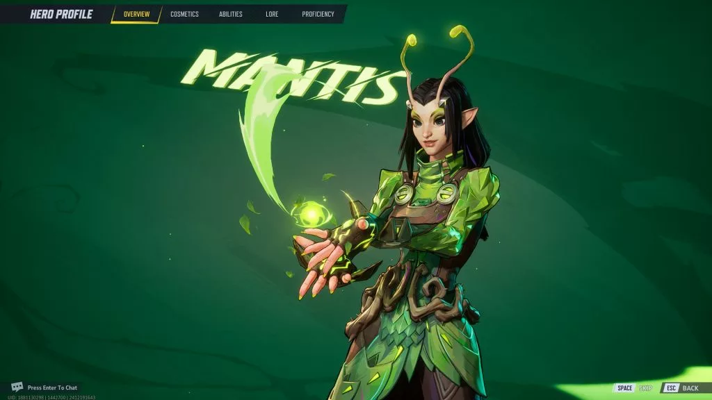 Mantis in Marvel Rivals