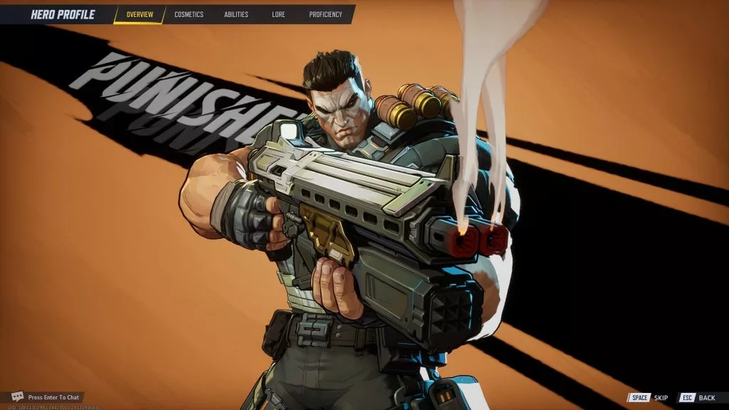 The Punisher in Marvel Rivals
