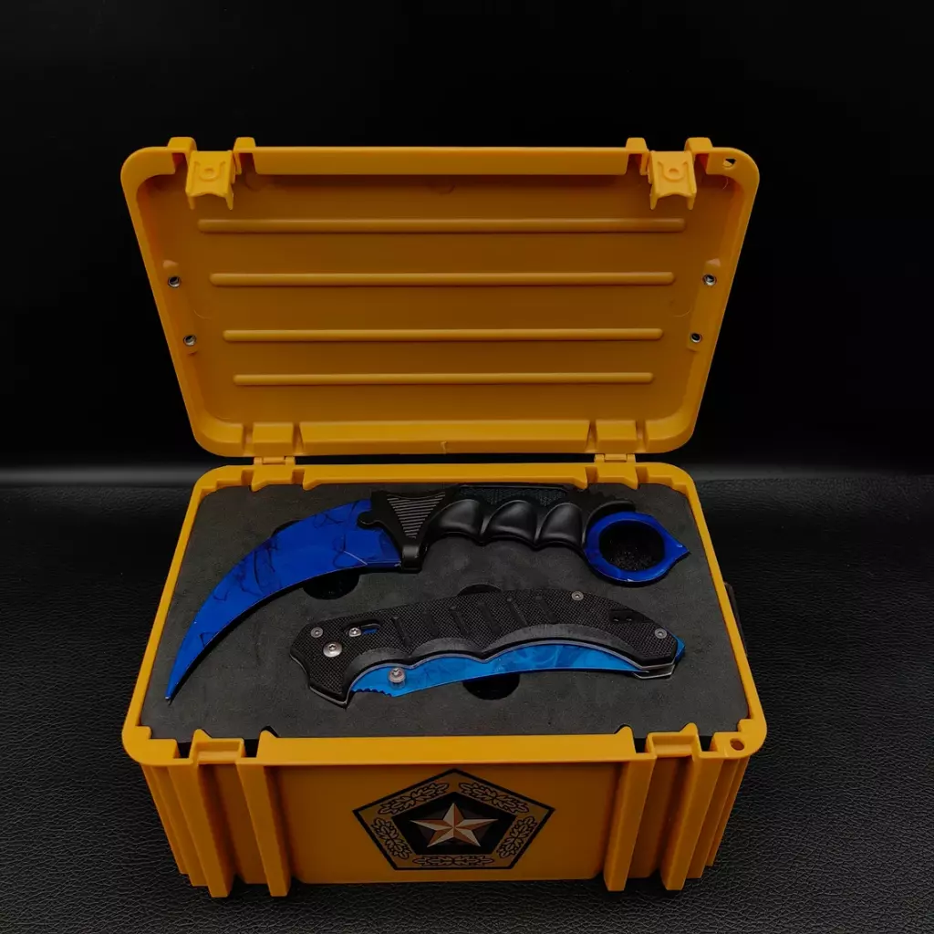 CS2 replica Karambit Sapphire Christmas gift