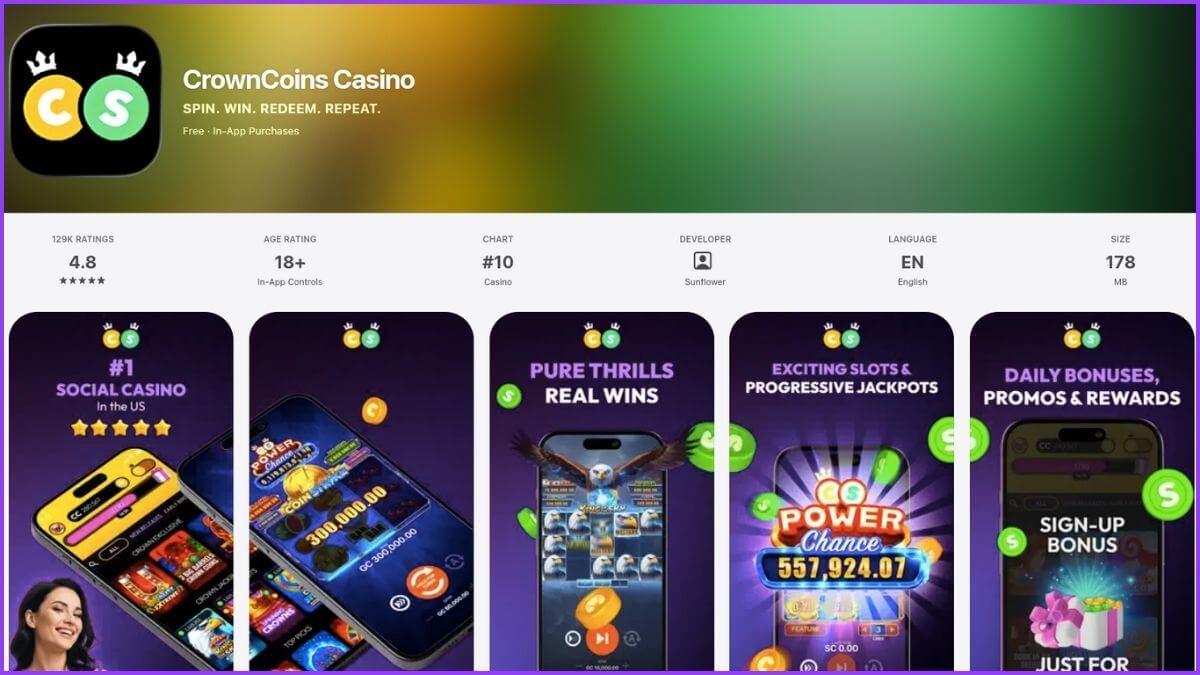 crown coins app ios review